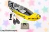 Kayak hinchable para dos personas INTEX, ¡acércate a la aventura! Un precio de risa con el cupón y todo lo necesario: remos, asiento y un suelo irrompible. No te quedes sin el tuyo hoy mismo.