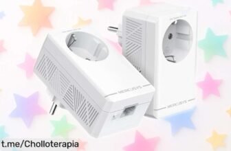 Kit Powerline MERCUSYS MP500P: Conecta tu hogar a internet sin líos, ideal para streaming 4K y gaming; aprovecha este ofertón que no volverá a repetirse. ¡Consíguelo ya!