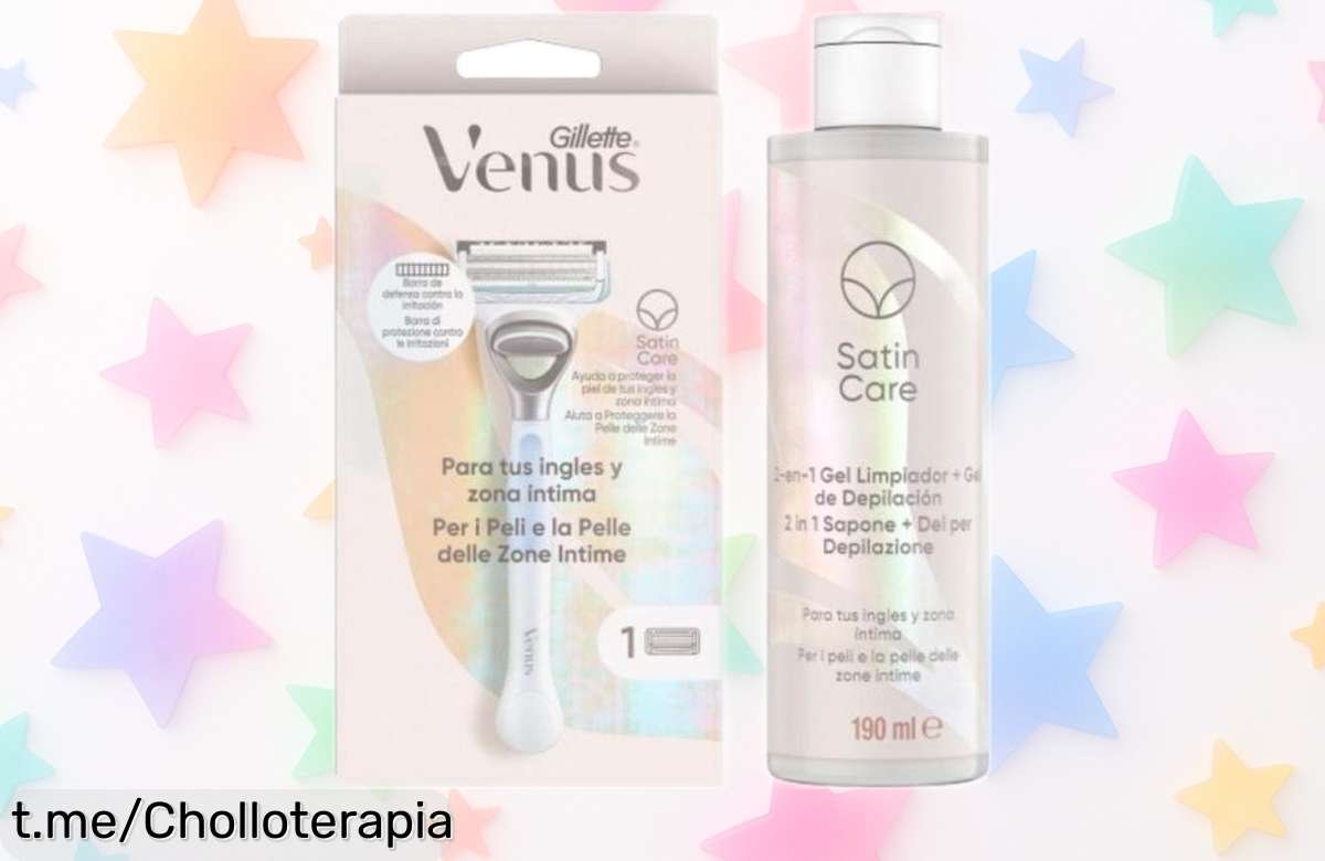 La increíble máquina de depilar Venus Intima de Gillette, un pack completísimo a precio tirado que hará que te sientas fabulosa y lista para cualquier ocasión. ¡No lo dejes escapar!