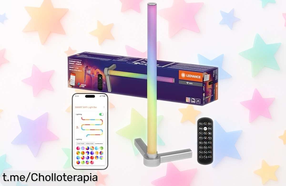 Lámpara de sobremesa inteligente LEDVANCE SMART: ¡luces RGB y recompensas a un precio que vuela, ilumina tu mundo ahora mismo!