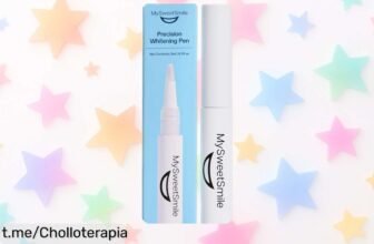 Lápiz blanqueador dental MySweetSmile: sonrisa brillante en solo 10 minutos y sabor a menta, ¡no pierdas esta locura de precio que transforma tu día!
