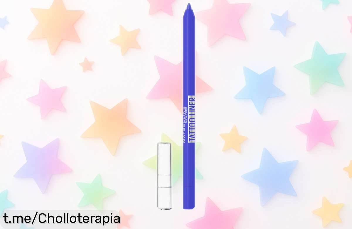 Lápiz de ojos Maybelline Tattoo Gel Liner: ¡Dale vida a tu mirada por un precio loco que no querrás dejar pasar!