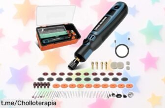 Lápiz eléctrico fabuloso para grabar, taladrar y cortar: 96 cabezales, batería USB y potencia ajustable a precio de ganga. ¡No te pierdas esta oferta que está que arde!