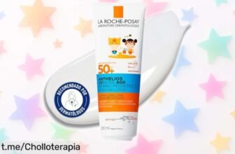Leche solar para niños La Roche Posay Anthelios SPF50+: ¡Ofertón que cuida su piel mientras juegan sin parar! No dejes pasar esta oportunidad única hoy mismo.