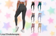 Leggins anticelulitis Riou que queman grasa y tonifican tu figura a un precio de locura, ¡aprovecha este super chollo antes de que se agote!