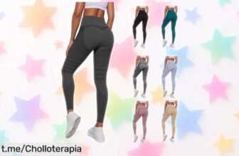 Leggins anticelulitis Riou que queman grasa y tonifican tu figura a un precio de locura, ¡aprovecha este super chollo antes de que se agote!