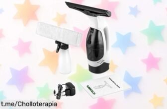 Limpia cristales eléctrico GAVATECH WC01 que hará brillar tus ventanas con esfuerzo cero, ahora a un precio deslumbrante que no puedes dejar pasar. ¡Hazlo tuyo ya!