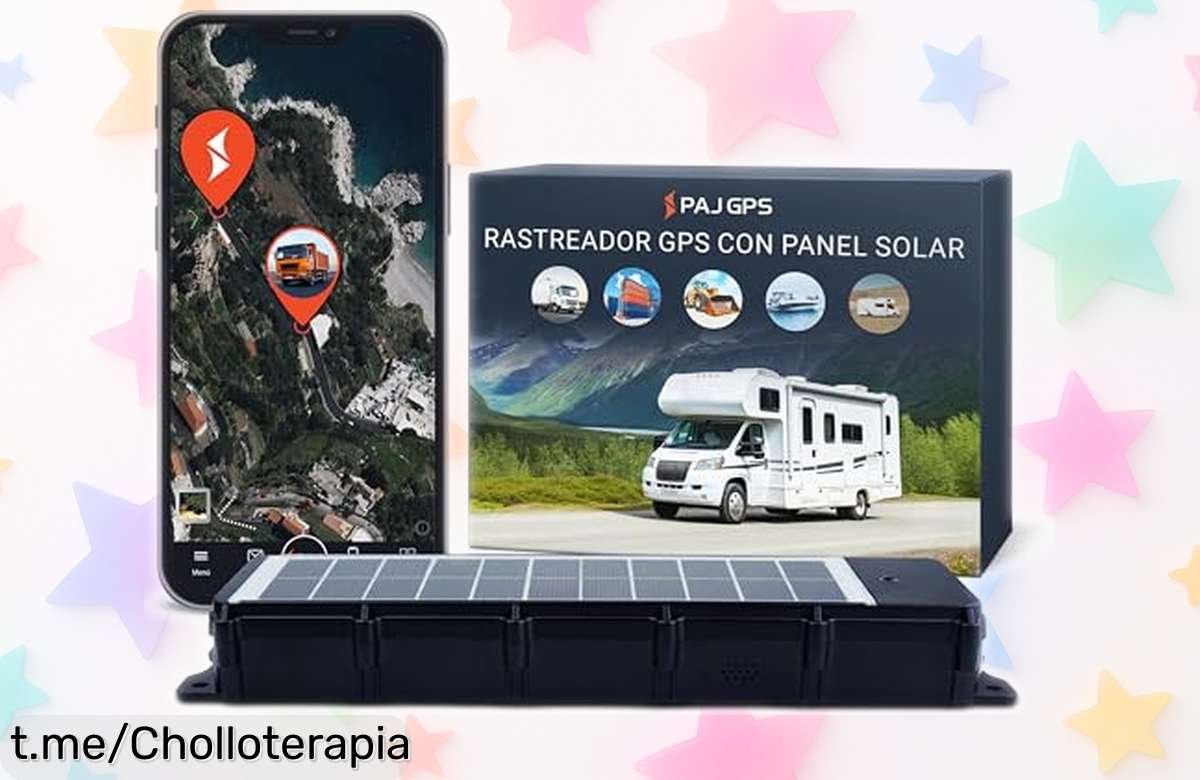 Localizador GPS PAJ Solar Finder 4G para caravanas y camiones, ¡un chollazo con batería solar y alarma antirrobo que te dará la tranquilidad que necesitas!