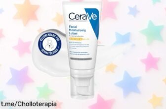 Loción hidratante facial CeraVe con SPF 30, la protección que tu piel necesita ahora a un precio de ganga; ¡no dejes pasar esta oportunidad para lucir radiante y cuidada!