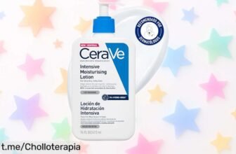 Loción hidratante intensiva CeraVe para piel muy seca: ¡72 horas de hidratación profunda y calma al instante a un precio loco que no puedes dejar pasar!