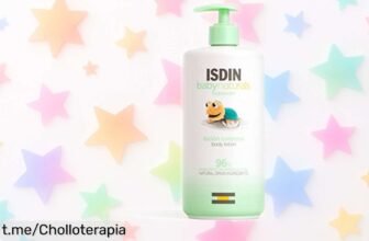 Loción hidratante para bebé ISDIN Baby Naturals de 750 ml: Cuida la piel sensible y deja a tu peque suave todo el día, ¡aprovecha este ofertón que no podrás dejar pasar!