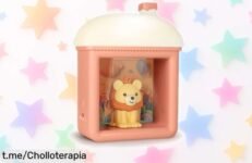 Luz quitamiedos de silicona Mooov con león 3D, recargable y tres modos: ¡un ofertón que hará que tus peques duerman como reyes! No dejes pasar esta oportunidad única.