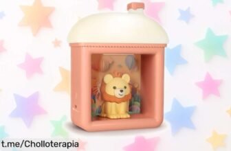 Luz quitamiedos de silicona Mooov con león 3D, recargable y tres modos: ¡un ofertón que hará que tus peques duerman como reyes! No dejes pasar esta oportunidad única.