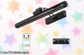 Luz recargable OUTON para cuadros: iluminación espectacular, colores regulables y batería infinita. ¡No dejes escapar este ofertón alucinante que iluminará tu hogar!