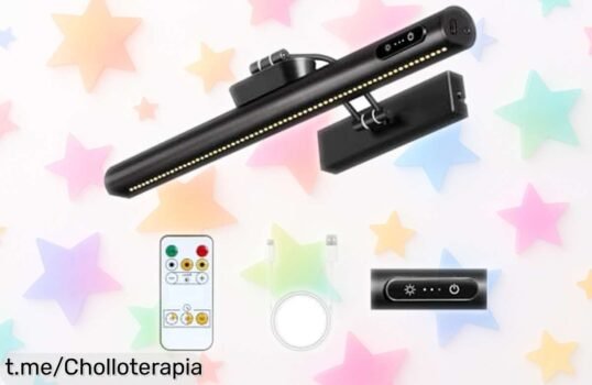 Luz recargable OUTON para cuadros: iluminación espectacular, colores regulables y batería infinita. ¡No dejes escapar este ofertón alucinante que iluminará tu hogar!