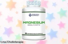 Magnesio bisglicinato de Scientiffic Nutrition para energía y bienestar óseo, ¡aprovéchalo ya con un precio que te dejará sorprendido!
