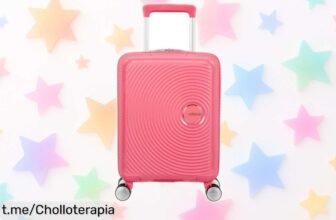 Maletita infantil American Tourister Soundbox Mini Spinner XS a precio loco, ligera y personalizable para que los peques viajen felices ¡Hazla tuya antes de que se agote!