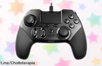 Mando KROM KAISER para PC, PS3 y PS4 con palancas traseras configurables a un precio de locura que te hará vivir tus partidas al máximo. ¡No dejes pasar esta oportunidad!