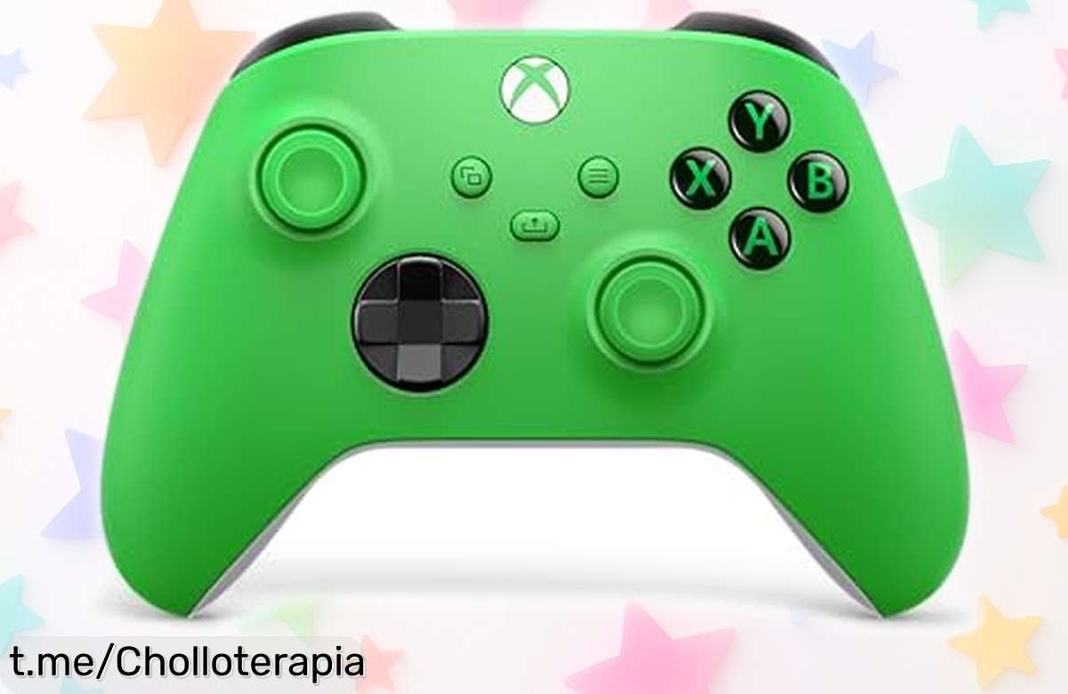 Mando Xbox inalámbrico para Series X|S y PC, super chollo con batería de hasta 40 horas. ¡No te quedes sin el tuyo y maximiza tus partidas ahora!
