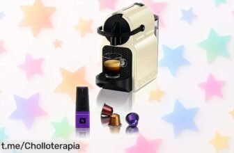 Maravillosa cafetera monodosis Nespresso De'Longhi Inissia EN80.CW te prepara un café delicioso en solo 25 segundos a un precio regalado; empieza tus mañanas con energía ¡no dejes escapar esta oferta!