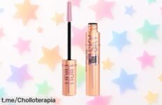 Máscara de pestañas Maybelline Sky High: volumen y brillo que deslumbra, ¡ahora a un precio increíble! Desliza tus ojos al estrellato con esta oferta.