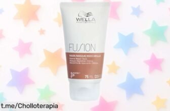 Mascarilla de reparación intensiva Wella Professionals FUSION a precio loco, cuida tu melena y déjala suave. ¡Date prisa, este chollazo se va volando!