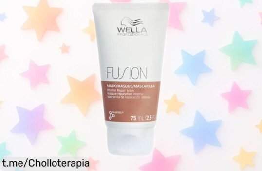 Mascarilla de reparación intensiva Wella Professionals FUSION a precio loco, cuida tu melena y déjala suave. ¡Date prisa, este chollazo se va volando!