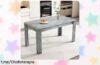 Mesa de comedor rectangular enorme con patas robustas: ¡ofertón que transformará tus comidas familiares en momentos inolvidables!