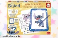 Mesa de dibujo creativa Educa con luz e fichas Disney a un precio increíble, ¡deja volar la imaginación de tus peques mientras juegan y aprenden!