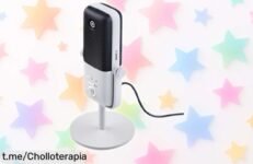 Micrófono USB Elgato Wave:3, el super chollo que transforma tu streaming con sonido nítido y mezcla fácil de 8 fuentes. ¡No pierdas esta oportunidad única, ya queda poco!