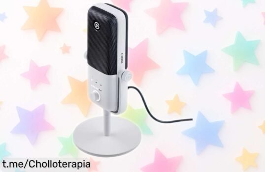 Micrófono USB Elgato Wave:3, el super chollo que transforma tu streaming con sonido nítido y mezcla fácil de 8 fuentes. ¡No pierdas esta oportunidad única, ya queda poco!