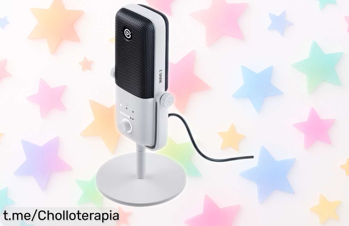 Micrófono USB Elgato Wave:3, el super chollo que transforma tu streaming con sonido nítido y mezcla fácil de 8 fuentes. ¡No pierdas esta oportunidad única, ya queda poco!