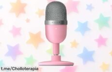 Micrófono USB Razer Seiren Mini, sonido brutal y nítido por un precio de ganga que no puedes dejar escapar, ¡hazte con él antes de que se agote!