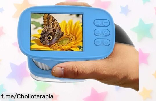 Microscopio infantil portátil 4K que despierta la curiosidad y fomenta el aprendizaje: ¡con cupón tendrás un precio de ganga para una aventura científica única!