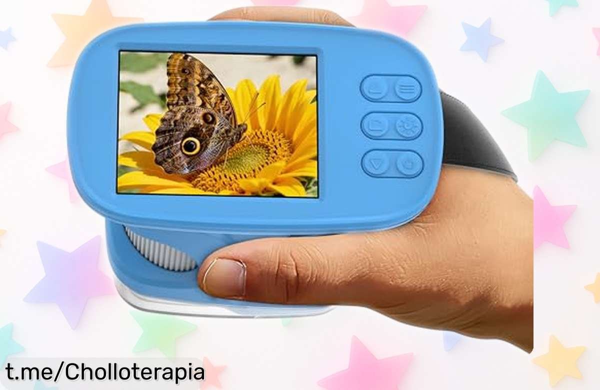 Microscopio infantil portátil 4K que despierta la curiosidad y fomenta el aprendizaje: ¡con cupón tendrás un precio de ganga para una aventura científica única!