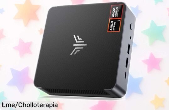 Mini PC NiPoGi con Ryzen 7 y 16GB RAM a precio de risa para tu setup 4K brutal, ¡no dejes pasar esta oportunidad única que te hará volar en todo lo que hagas!