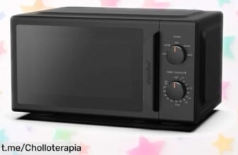 Mini horno microondas COMFEE’ a un precio loco: descongela rápido y cocina lo que quieras mientras miras por la ventana. Hazlo tuyo antes de que se acabe esta oferta irresistible.