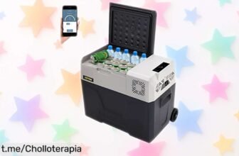Mini nevera termoeléctrica VEVOR de 40L a precio loco, enfría hasta -20°C y es perfecta para tus aventuras, no te pierdas este ofertón que hará tus viajes más refrescantes.