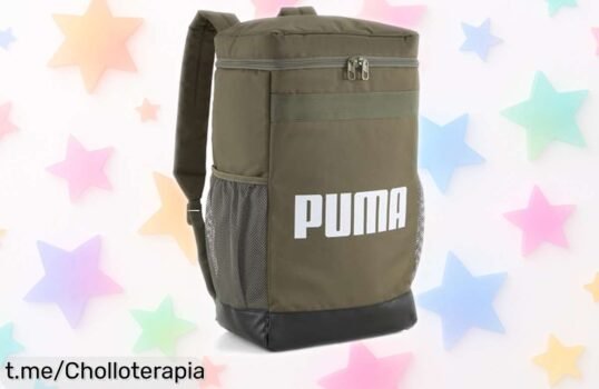 Mochila PUMA Challenger de 27 litros: ¡ofertón inesperado con compartimento acolchado para portátil! ¡No dejes que se te escape este chollo tan práctico y versátil!
