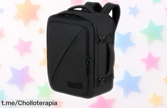 Mochila de cabina American Tourister Take2Cabin Puff: la compañera perfecta para tus viajes, ¡aprovéchala ya antes de que se agote!