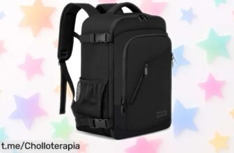 Mochila de viaje con puerto USB y bolsillo antirrobo para llevar tu portátil, un super chollo que no puedes dejar pasar si amas viajar ligero. ¡Hazla tuya ya y descubre la libertad de volar!