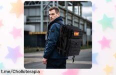 Mochila impermeable para gimnasio que adoras, súper ligera y perfecta para aventuras al aire libre ¡Aprovecha este chollo de precio loco antes de que se agote!