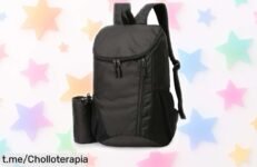 Mochila ultraligera plegable Flintronic 15L, ¡un ofertón que hará tus excursiones más fáciles y divertidas! No dejes escapar esta oportunidad única.