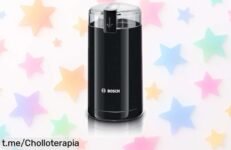 Molinillo de café eléctrico Bosch TSM6A013B a precio loco, muele fino y rápido para disfrutar momentos únicos con amigos; ¡aprovecha esta oferta que vuela!