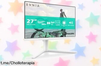 Monitor gaming de 27 Philips EVNIA con pantalla IPS a 180 Hz, sonoridad excepcional y oferta limitada que no querrás dejar pasar ¡aprovéchalo ya!