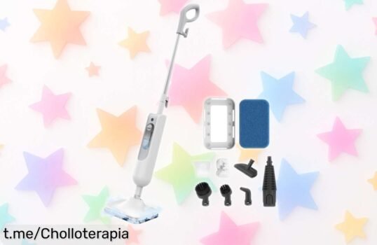 Mopa de vapor portátil INSE F2 12 en 1, el ofertón que no puedes dejar pasar: limpieza fácil y rápida para disfrutar más tiempo libre. ¡Hazla tuya ya!