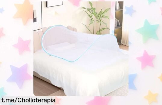 Mosquitera de viaje plegable ABCDiper a precio regalado: olvida los mosquitos y disfruta noches tranquilas en cualquier lugar, ¡hazte con la tuya antes de que desaparezca!