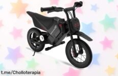 Moto eléctrica para niños Evercross Tech EV05M ahora a un precio de locura: ¡diversión y seguridad aseguradas en dos velocidades! Regala sonrisas sin gastar de más.