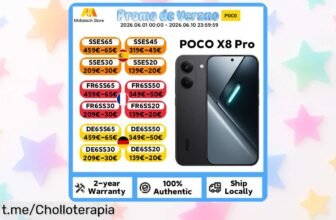 Móvil POCO X8 Pro con pantalla gigante y carga ultra rápida a precio de risa, no te lo pierdas o perderás esta locura tecnológica. ¡Consíguelo ya antes de que se agote!