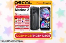 Móvil resistente OSCAL Marine 2 con batería eterna y cámara increíble a un precio de escándalo, ¡no dejes pasar esta oferta única que te hará sonreír!